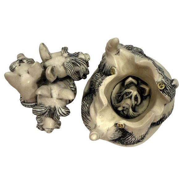 Harmony Kingdom Scotland Yard Dog Figurine Collectible Box Made in England 2001 - Picture 7 of 15